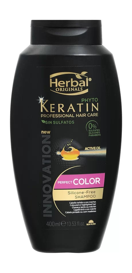 HERBAL ORIGINALS PHYTO KERATIN PERFECT COLOR SHAMPOO 400ML
