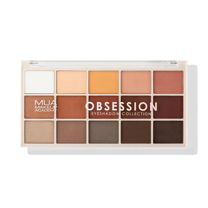 MUA 15 SHADE EYESHADOW PALETTE – OBSESSION