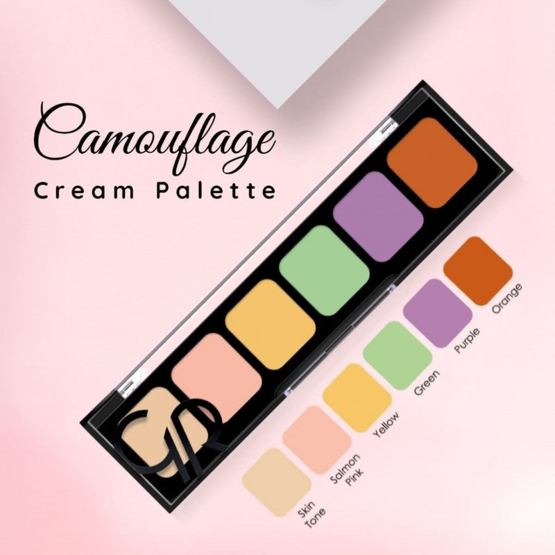GOLDEN ROSE PALETTE CORRECT AND CONCEAL CAMOUFLAGE CREAM