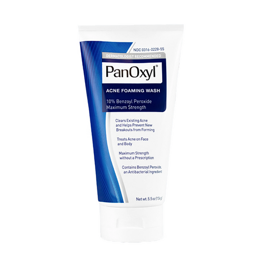 panoxyl maroc, nettoyant acné puissant, panoxyl 10 benzoyle, soin acné sévère, peroxyde de benzoyle acné, nettoyant moussant visage, traitement acné rapide, gel nettoyant acné maroc, beautyfamily.ma, panoxyl acné corps