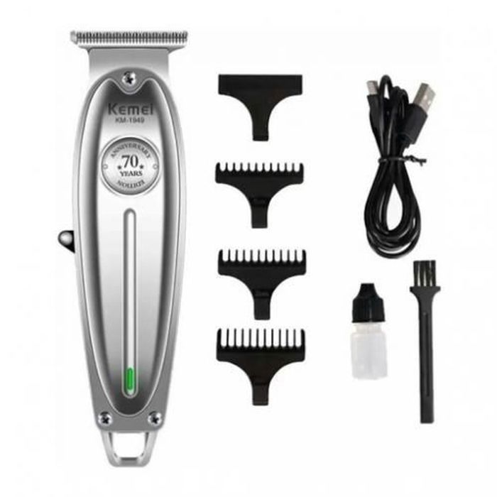 Kemei KM-1949 Tondeuse à Cheveux Homme de Charge Rapide, Coupeur Professionnel en Métal