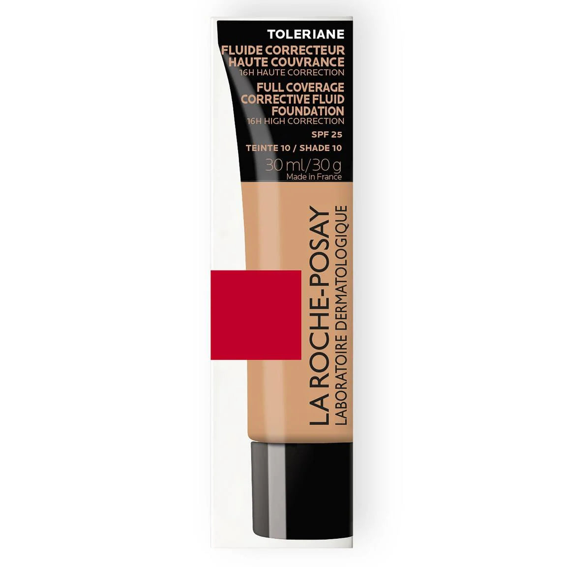 LA ROCHE-POSAY TOLÉRIANE FLUIDE CORRECTEUR HAUTE COUVRANCE SPF25 30 ML - TEINTE : 10