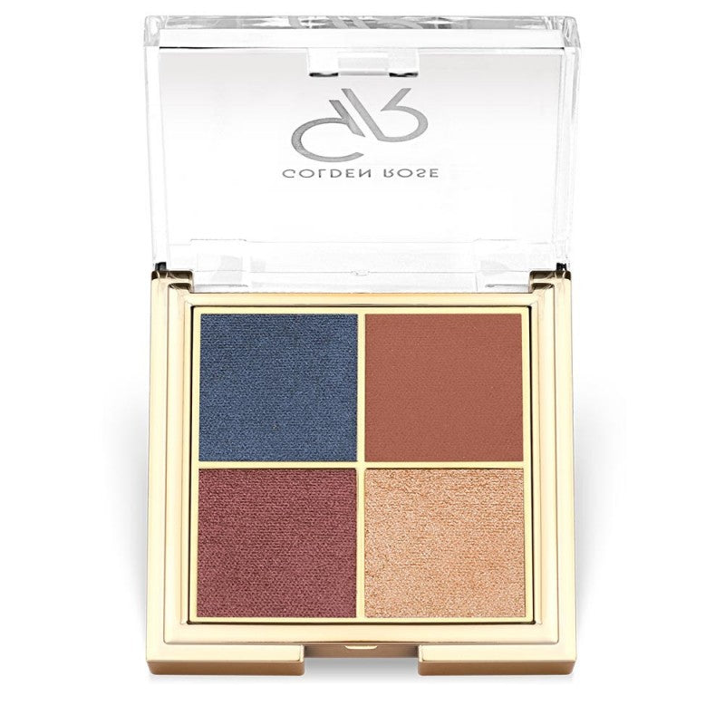 GOLDEN ROSE FARD À PAUPIÈRES QUATTRO EYESHADOW PALETTE