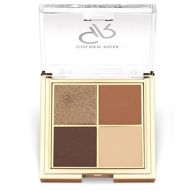 GOLDEN ROSE FARD À PAUPIÈRES QUATTRO EYESHADOW PALETTE