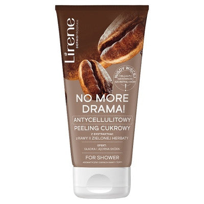 LIRENE ANTICELLULITE SUGAR BODY PEELING WITH COFFEE & GREEN TEA 175ML