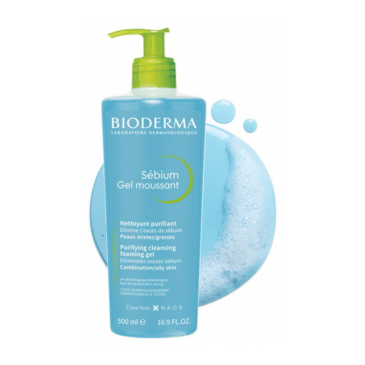 BIODERMA SEBIUM GEL MOUSSANT 500ML