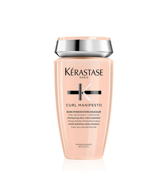 KÉRASTASE CURL MANIFESTO BAIN HYDRATATION DOUCEUR 250ML – SHAMPOOING CHEVEUX BOUCLÉS