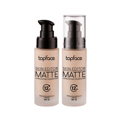 TOPFACE SKIN EDITOR MATTE LONGLASTING FOUNDATION