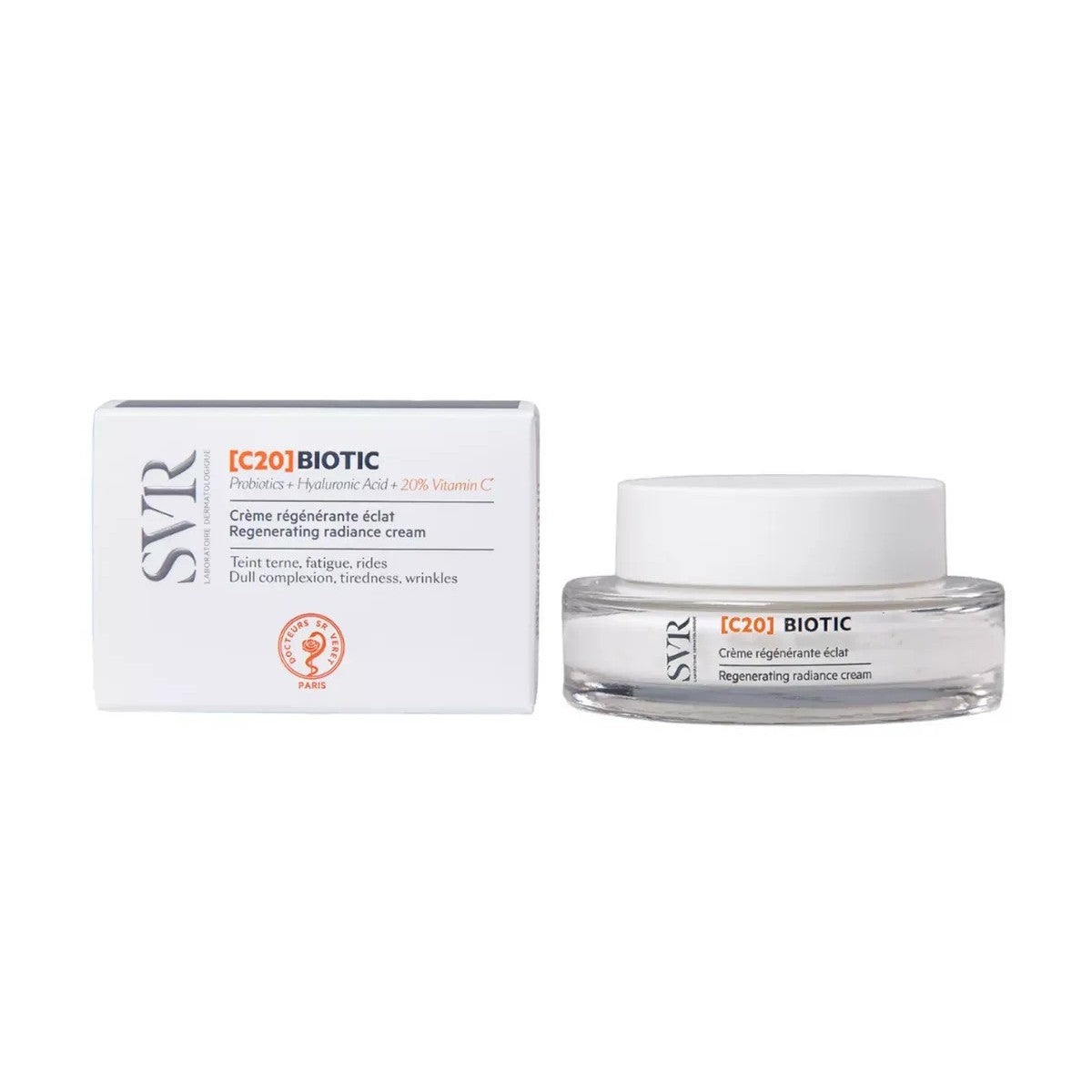 SVR BIOTIC C20 CRÈME RÉGÉNÉRANTE ÉCLAT 50 ML