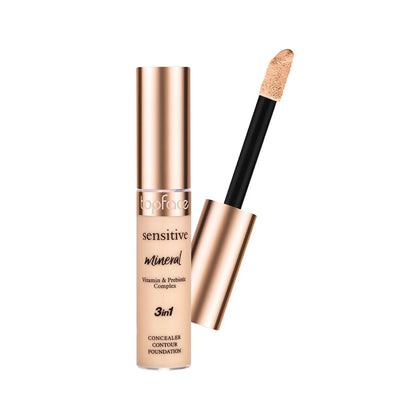 TOPFACE SENSITIVE MINERAL 3 IN 1 CONCEALER CONTOUR FOUNDATION