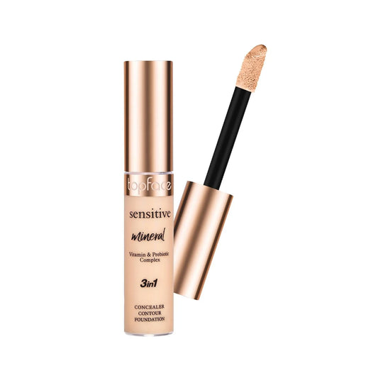 TOPFACE SENSITIVE MINERAL 3 IN 1 CONCEALER CONTOUR FOUNDATION